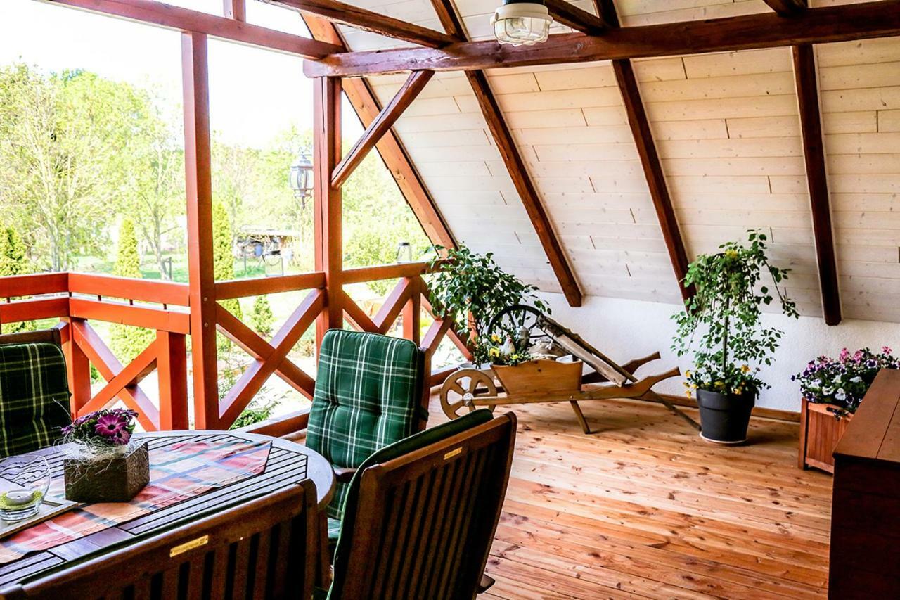 Ferienwohnung Im Schlossgarten Herbsleben Экстерьер фото