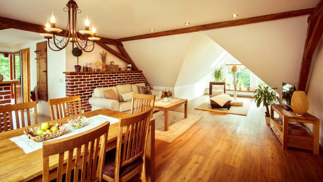 Ferienwohnung Im Schlossgarten Herbsleben Экстерьер фото