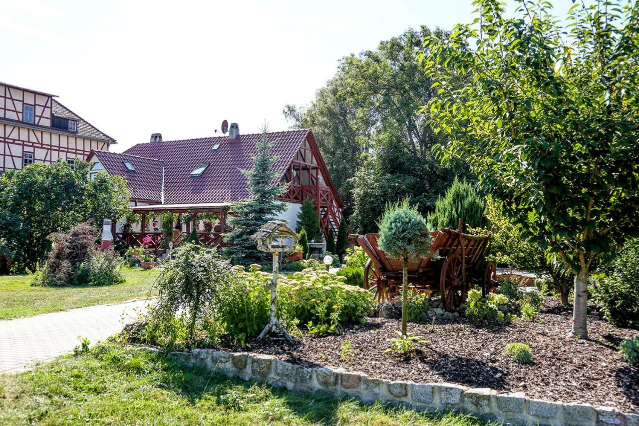 Ferienwohnung Im Schlossgarten Herbsleben Экстерьер фото